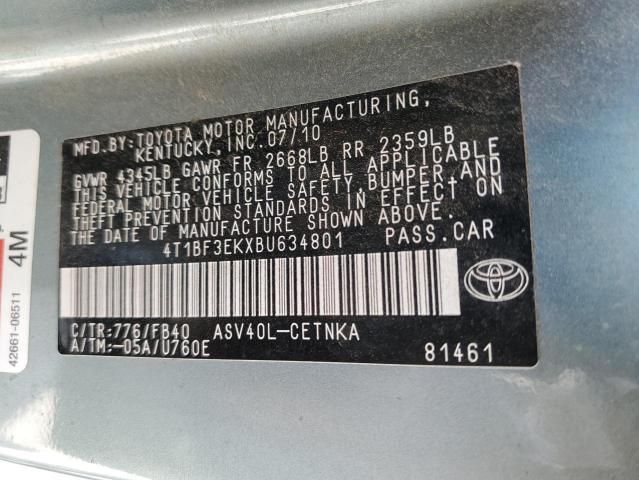 2011 Toyota Camry Base