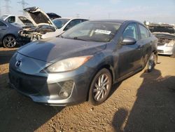 Salvage cars for sale from Copart Elgin, IL: 2012 Mazda 3 I