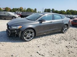 Ford salvage cars for sale: 2016 Ford Fusion Titanium