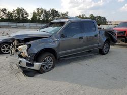 Salvage cars for sale from Copart Spartanburg, SC: 2017 Ford F150 Supercrew