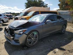 Infiniti Vehiculos salvage en venta: 2018 Infiniti Q50 Pure