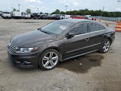 Salvage cars for sale at Indianapolis, IN auction: 2015 Volkswagen CC Sport