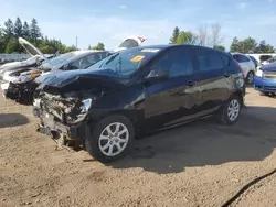 Hyundai salvage cars for sale: 2012 Hyundai Accent GLS