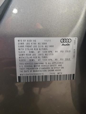 2012 Audi Q7 Premium Plus