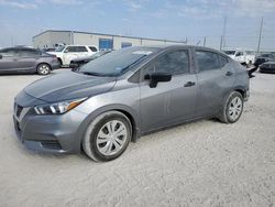 Salvage cars for sale at Haslet, TX auction: 2021 Nissan Versa S