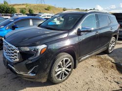 Salvage cars for sale at Littleton, CO auction: 2018 GMC Terrain Denali