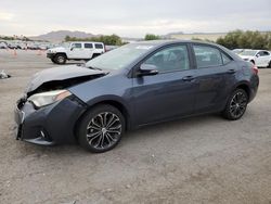 Salvage cars for sale at Las Vegas, NV auction: 2016 Toyota Corolla L