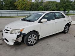 Toyota Vehiculos salvage en venta: 2011 Toyota Corolla Base