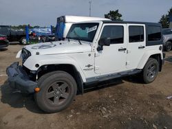 Jeep Wrangler Unlimited Sport salvage cars for sale: 2015 Jeep Wrangler Unlimited Sport