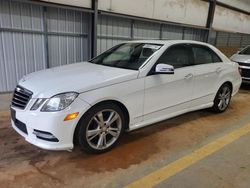 Mercedes-Benz salvage cars for sale: 2013 Mercedes-Benz E 350