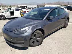 Salvage cars for sale at Sun Valley, CA auction: 2023 Tesla Model 3