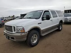 Ford Vehiculos salvage en venta: 2003 Ford Excursion Eddie Bauer