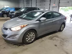 Salvage cars for sale at Franklin, WI auction: 2015 Hyundai Elantra SE