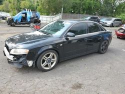 Salvage cars for sale at Portland, OR auction: 2007 Audi A4 2