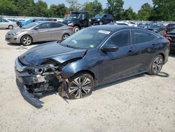 Honda salvage cars for sale: 2017 Honda Civic EX