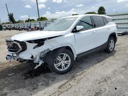 GMC Terrain salvage cars for sale: 2020 GMC Terrain SLE