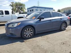 Salvage cars for sale at Albuquerque, NM auction: 2016 Subaru Legacy 2.5I Premium