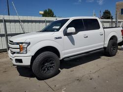 Salvage cars for sale at Littleton, CO auction: 2020 Ford F150 Supercrew