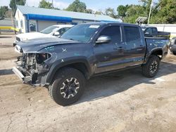 Salvage cars for sale at Wichita, KS auction: 2021 Toyota Tacoma Double Cab