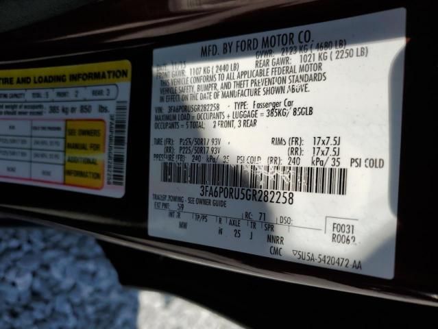 2016 Ford Fusion Titanium HEV