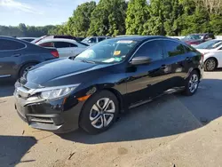 Honda salvage cars for sale: 2018 Honda Civic LX