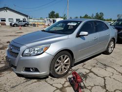 Salvage cars for sale at Pekin, IL auction: 2013 Chevrolet Malibu 2LT