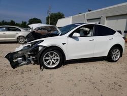 Salvage cars for sale at Ham Lake, MN auction: 2021 Tesla Model Y