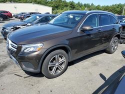 Salvage cars for sale at Exeter, RI auction: 2017 Mercedes-Benz GLC 300 4matic