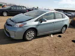 Salvage cars for sale at Brighton, CO auction: 2013 Toyota Prius PLUG-IN