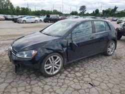 Volkswagen salvage cars for sale: 2015 Volkswagen Golf TDI