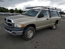 Dodge ram 1500 salvage cars for sale: 2005 Dodge RAM 1500 ST