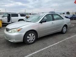 Toyota Camry salvage cars for sale: 2003 Toyota Camry LE