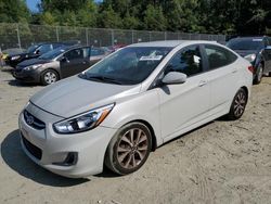 Salvage cars for sale at Waldorf, MD auction: 2017 Hyundai Accent SE