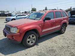 Jeep salvage cars for sale: 2005 Jeep Grand Cherokee Limited