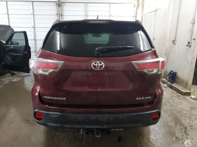 2016 Toyota Highlander XLE