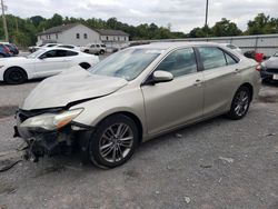 Salvage cars for sale at York Haven, PA auction: 2017 Toyota Camry LE