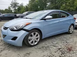 Salvage cars for sale at Waldorf, MD auction: 2013 Hyundai Elantra GLS