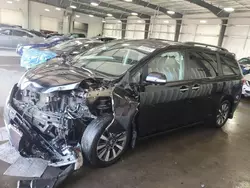 Carros salvage a la venta en subasta: 2019 Toyota Sienna XLE