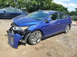 Salvage cars for sale at Baltimore, MD auction: 2019 Hyundai Ioniq Limited