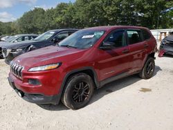 Jeep salvage cars for sale: 2015 Jeep Cherokee Sport