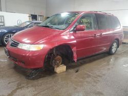 Salvage cars for sale at Elgin, IL auction: 2003 Honda Odyssey EXL