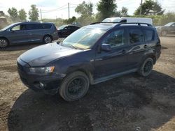 Salvage cars for sale at Montreal Est, QC auction: 2010 Mitsubishi Outlander ES