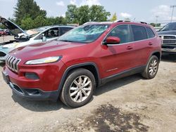 Jeep salvage cars for sale: 2014 Jeep Cherokee Limited