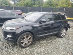 Salvage cars for sale at Waldorf, MD auction: 2015 Land Rover Range Rover Evoque Pure Premium