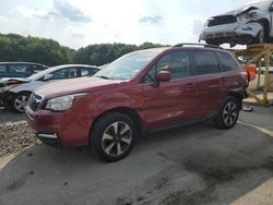 Salvage cars for sale at Windsor, NJ auction: 2017 Subaru Forester 2.5I Premium