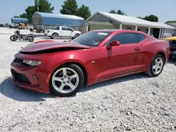 Chevrolet Vehiculos salvage en venta: 2016 Chevrolet Camaro LT