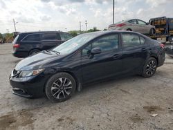 Honda salvage cars for sale: 2013 Honda Civic EXL