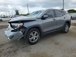 Salvage cars for sale from Copart Miami, FL: 2019 GMC Terrain SLE