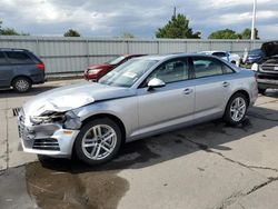 Salvage cars for sale at Littleton, CO auction: 2017 Audi A4 Premium