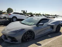 Salvage cars for sale at Van Nuys, CA auction: 2024 Chevrolet Corvette Stingray 1LT